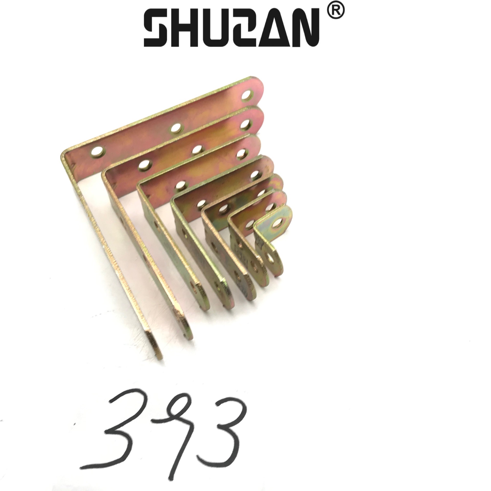 Shuzan rich marca hierro plateado color código de esquina ángulo recto de 90 grados hierro angular fijo soporte tipo L armario muebles conexión fija otros accesorios de hardware general engrosado y duradero 703 003 Application Scenario