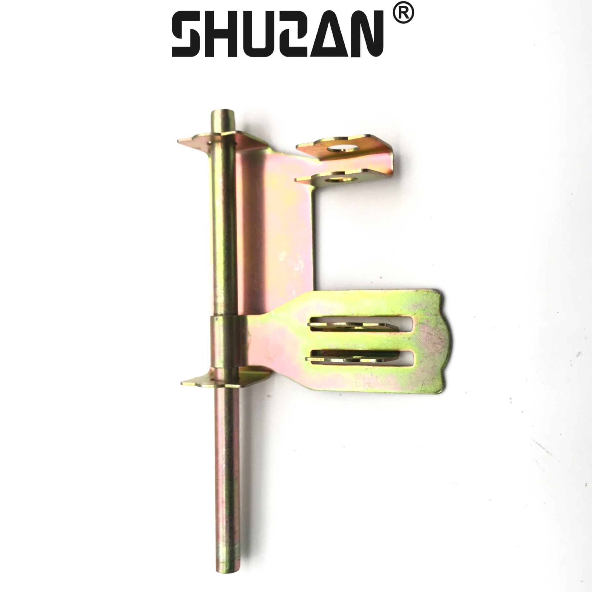 Shuzan Rich Brand 304 dust collector, pin tube, pin lock, thickened mother-and-child door, floor plug dust collector, door and window accessories, old-fashioned door bolt, anti-theft latch, wooden door exposed pin, aluminum pin 802 003 Item Picture