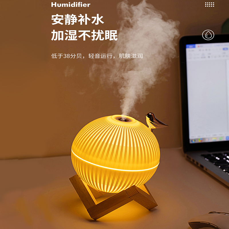 创意加湿器/百灵鸟加湿器/加湿器产品图