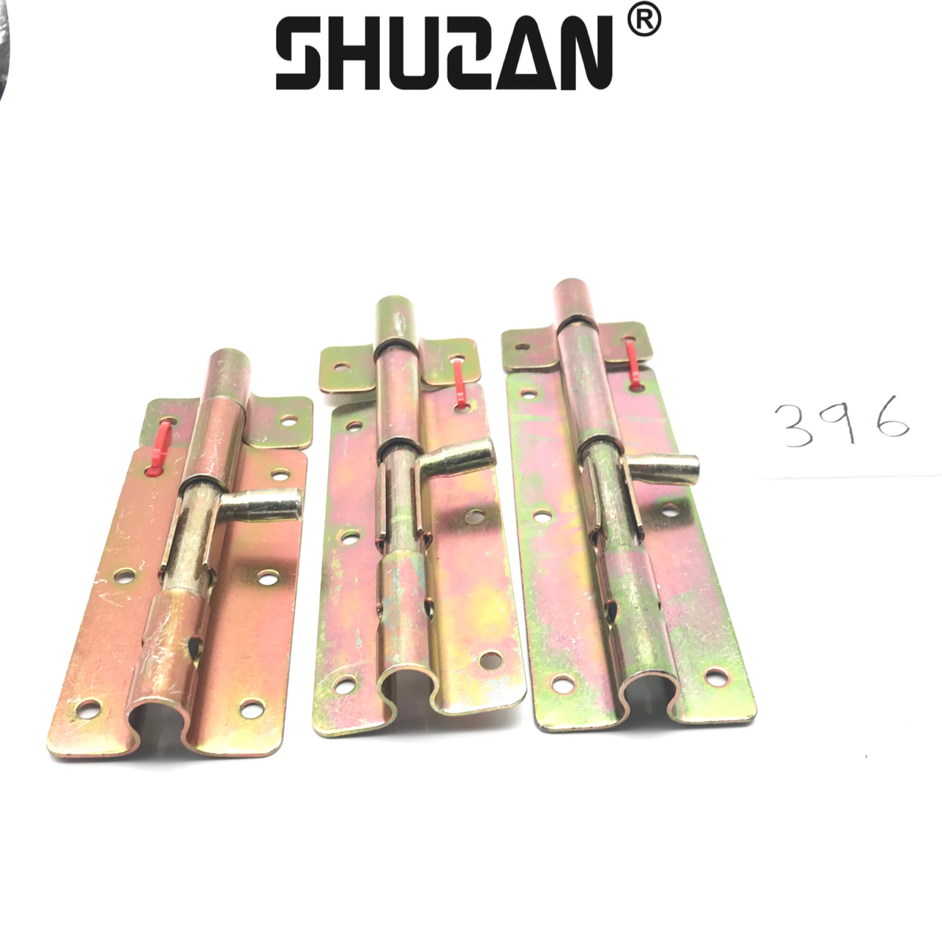 Shuzan 304 dust-proof plug, thickened plug lock, heavy-duty double door, floor plug dust-proof plug, household retro anti-theft door, wooden door, exposed plug bolt Item Picture