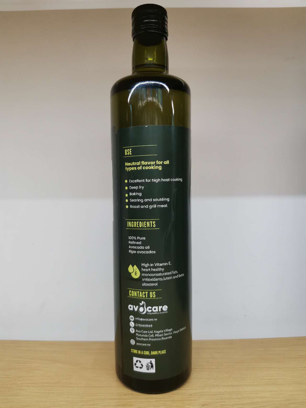 Green Diamo Avocado Oil Refined（精制鳄梨油）750ml  详情图3