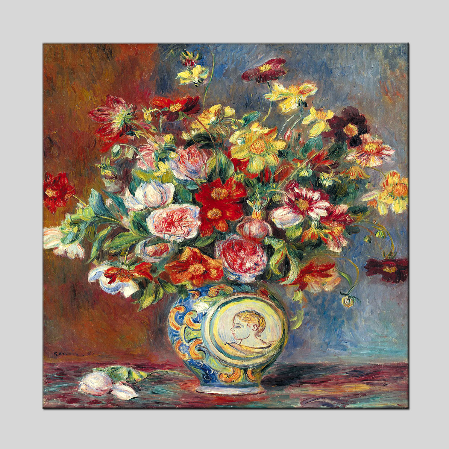 Jiusheng Flower Oil Paintings, Still life Oil Paintings, canvas Paintings, frameless paintings, hotel oil paintings, spray paintings, printed paintings, factory direct sales, decorative paintings, oilpainting, various styles, welcome to customize with samples, large quantities 021 Application Scenario
