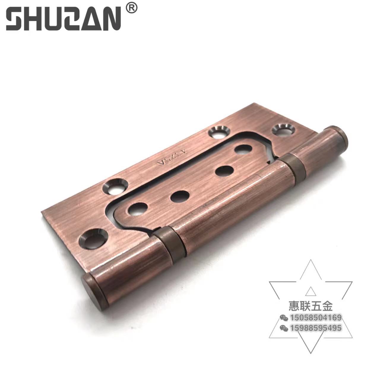 Shuzan 4-inch stainless steel mother-and-child hinges without slotting hydraulic torque hinges for doors, Windows, furniture and wood hardware support hinges Application Scenario