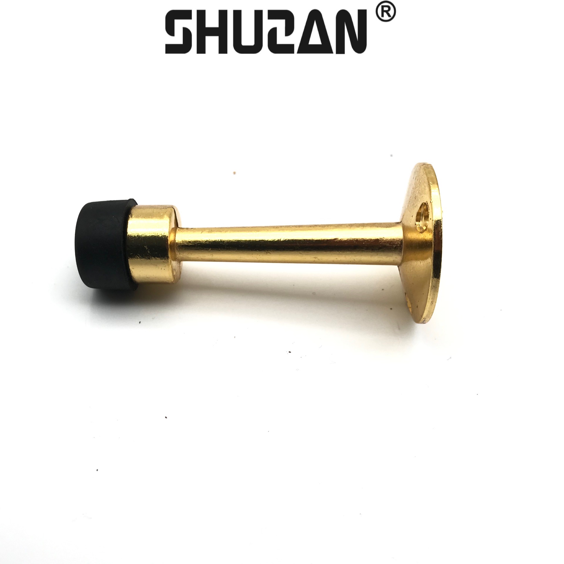 Shuzan XX brand zinc alloy rubber anti-collision door, floor-mounted circular door, bedroom silent door stop, hardware accessories, other general hardware accessories 003 Item Picture