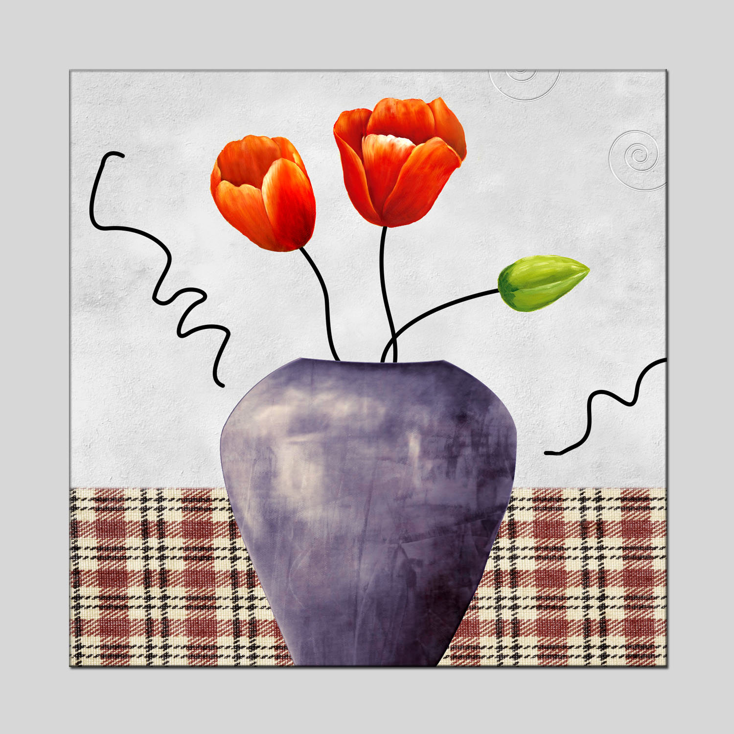 Jiusheng Flower Oil Paintings, still life Oil Paintings, canvas paintings, frameless paintings, hotel oil paintings, spray paintings, printed paintings, factory direct sales, decorative paintings, oilpainting, various styles, welcome to customize with samples, large quantities 025 Item Picture