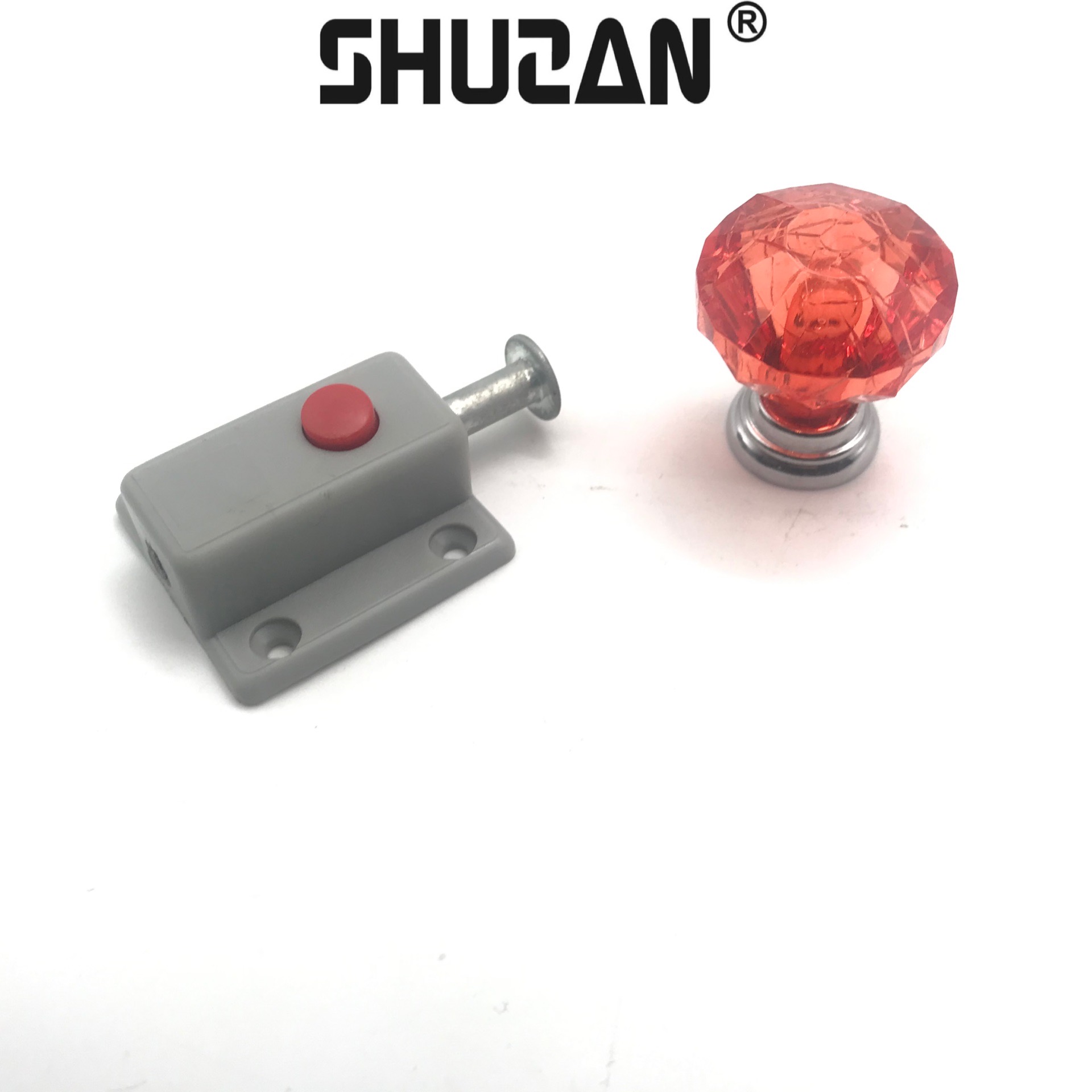 Shuzan 304 dust collector pin tube ABS self-spring pin, furniture automatic button rod, female door floor plug dust collector, model X1 003