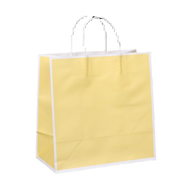 Takeout packaging hand-held paper bags, shopping mall kraft paper bags