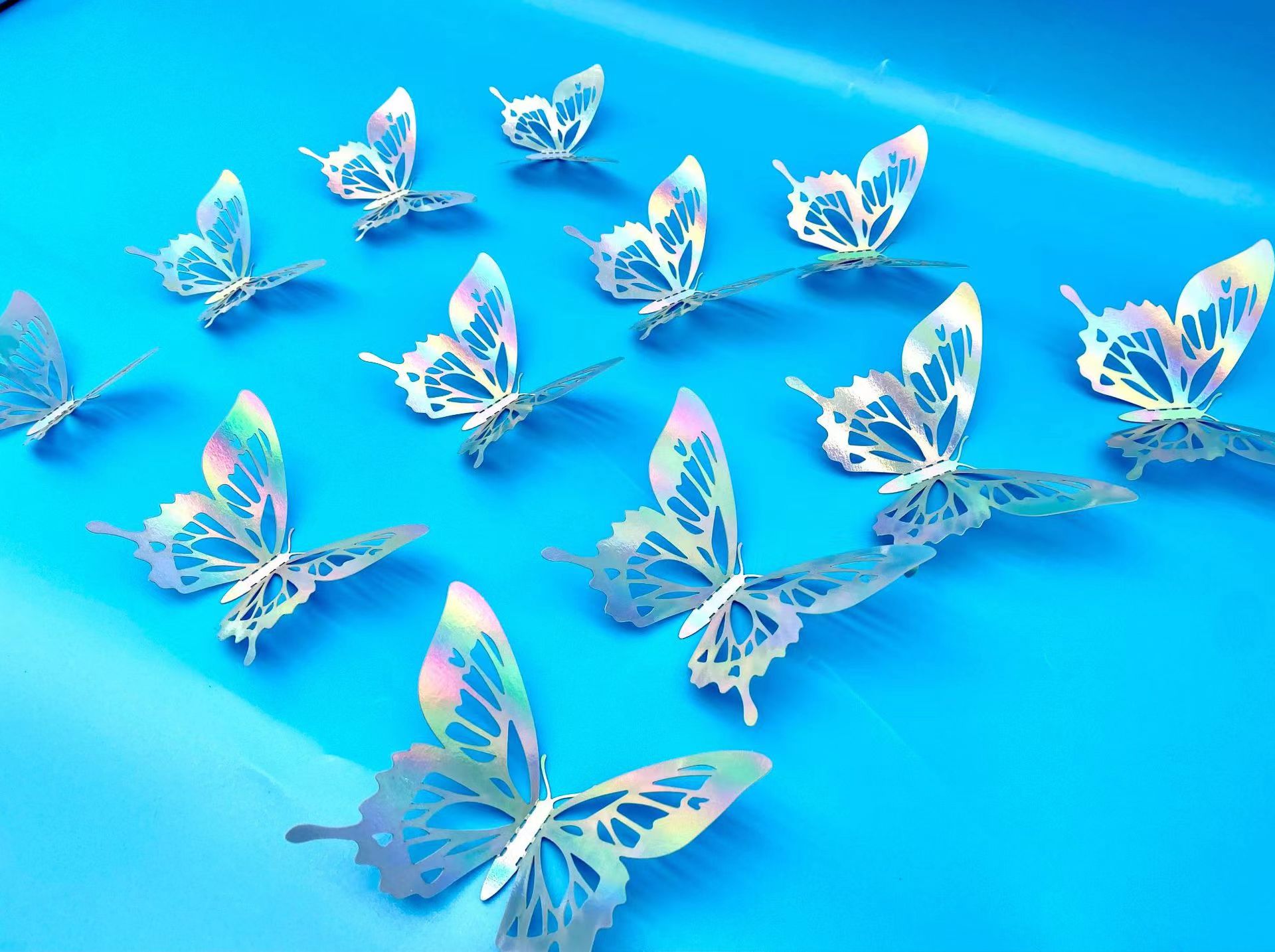 镂空蝴蝶墙贴/3D立体蝴蝶/镂空蝴蝶墙贴细节图