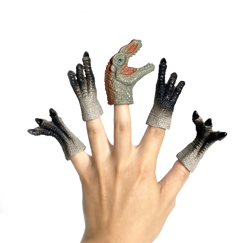 Dinosaur finger puppet details Picture
