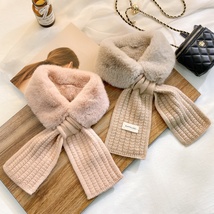 毛绒围巾保暖秋冬季时尚可爱多种造型围脖女装多选1