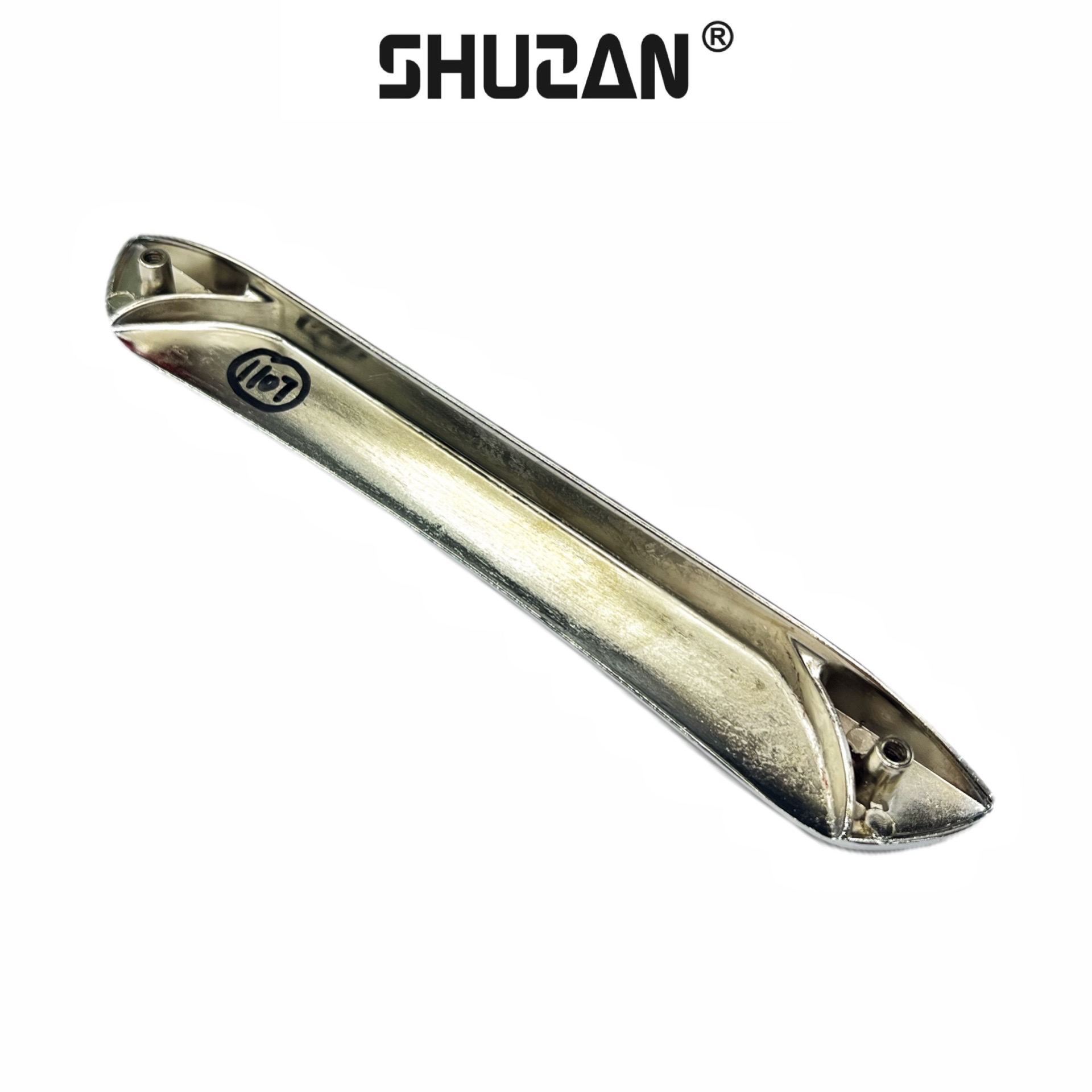 Shuzan Nordic light luxury style furniture handles made of 304 stainless steel for drawers, cabinets, shoe cabinets and wardrobes. The door handles are easy to install Item Picture