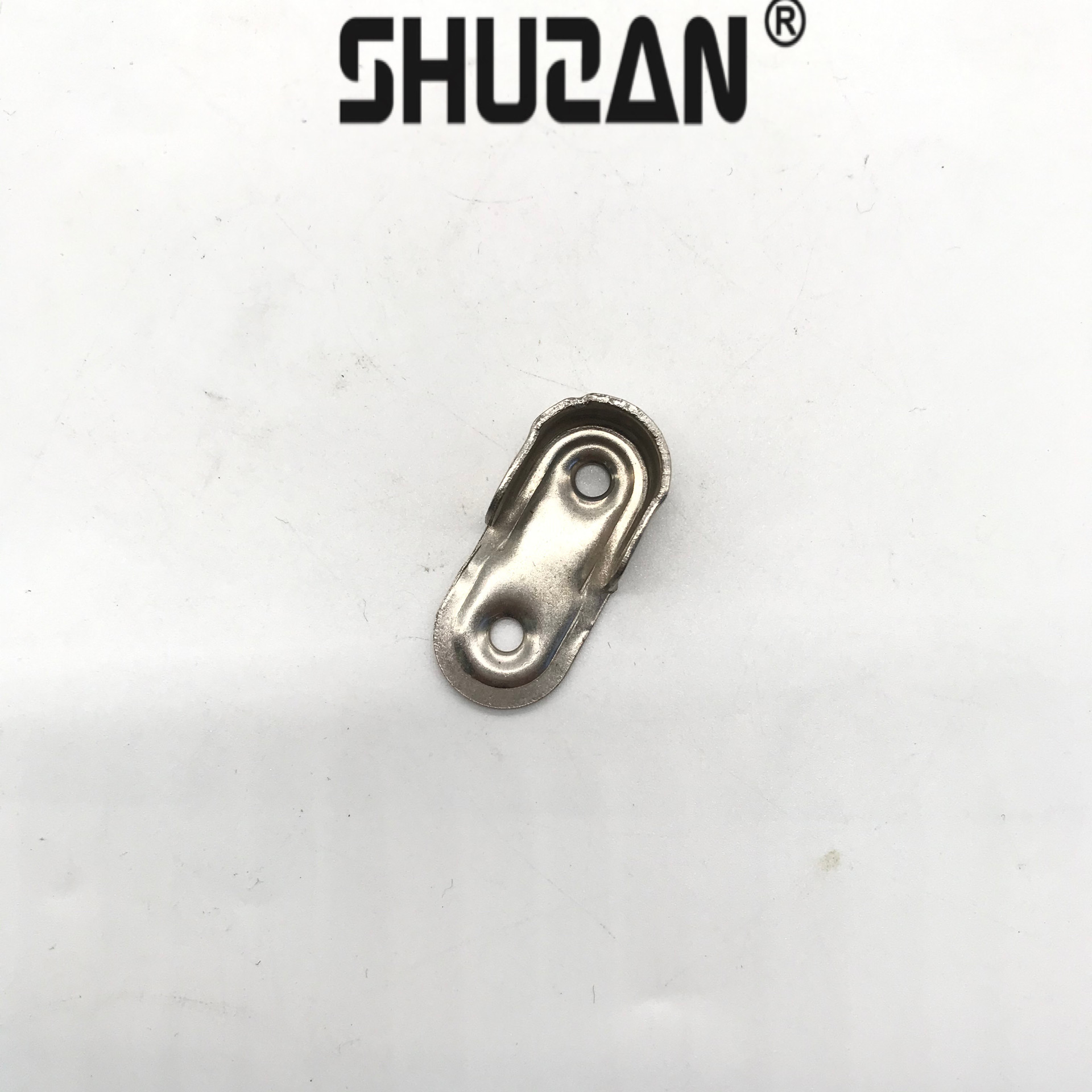 Shuzan non-drilling telescopic clothes hanger flange seat thickened clothes hanger support clothes hanger cabinet hardware accessories Stainless steel shower curtain rod B202 Other general hardware accessories 003 Item Picture