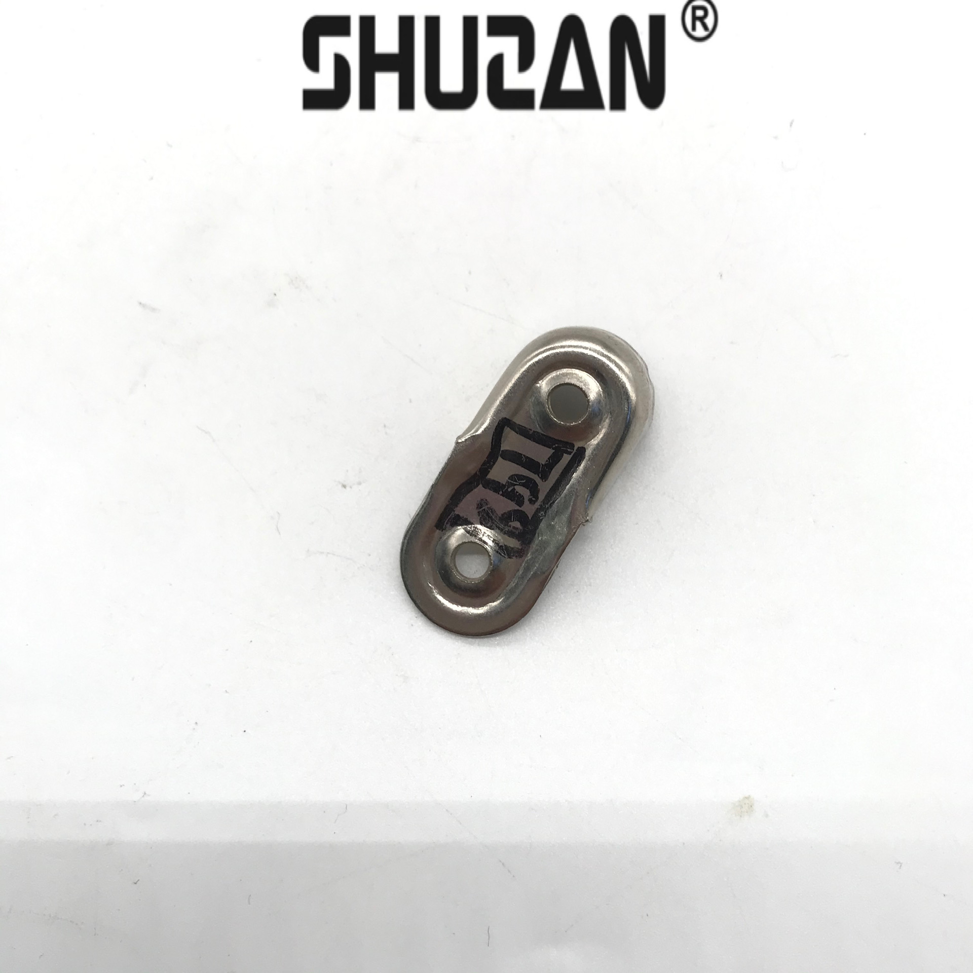 Shuzan non-drilling telescopic clothes hanger flange seat thickened clothes hanger support clothes hanger cabinet hardware accessories Stainless steel shower curtain rod B202 Other general hardware accessories 003 Specification image