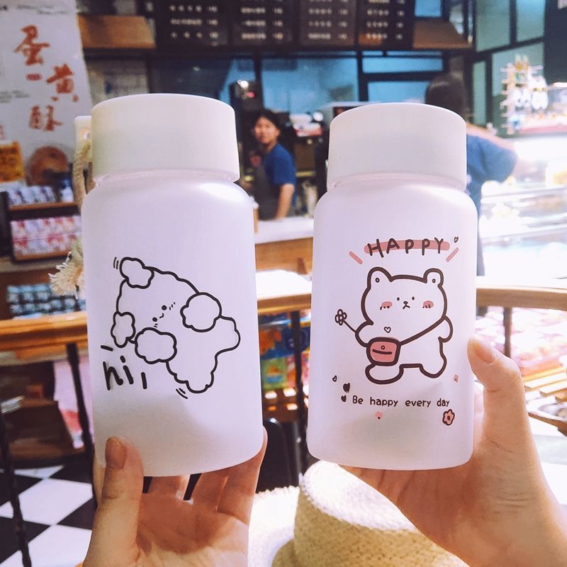 Cartoon pc plastic cups for students and children