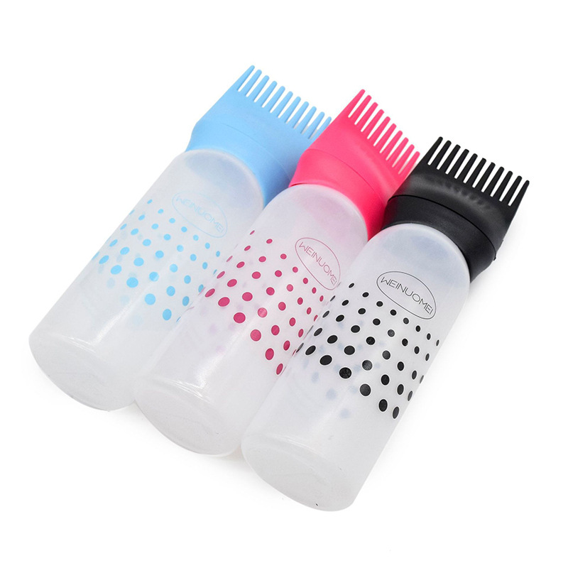 Drip water bottle with scale, hair perming and dyeing bottle, shampoo bottle details Picture