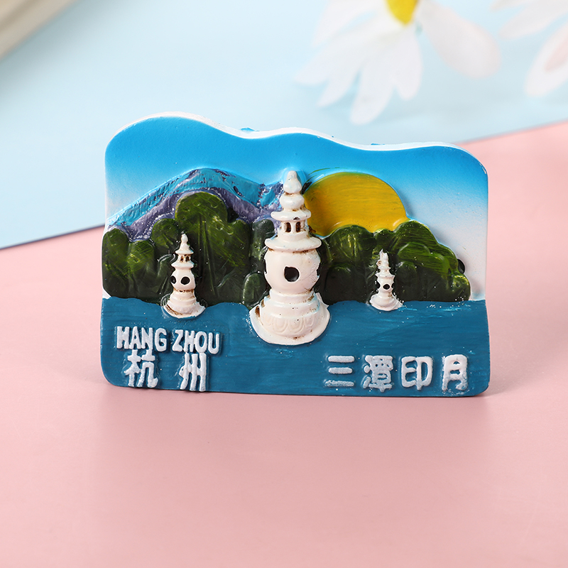 西湖冰箱贴/杭州冰箱贴/景点冰箱贴产品图