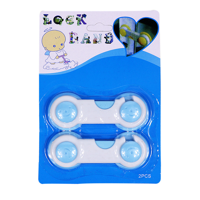 Two short locks for children's refrigerators, wardrobe locks and anti-pressure safety locks Specification image