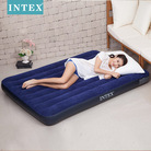 INTEX64756单人户外野营床垫懒人充气床垫 PVC植绒线拉充气床批发