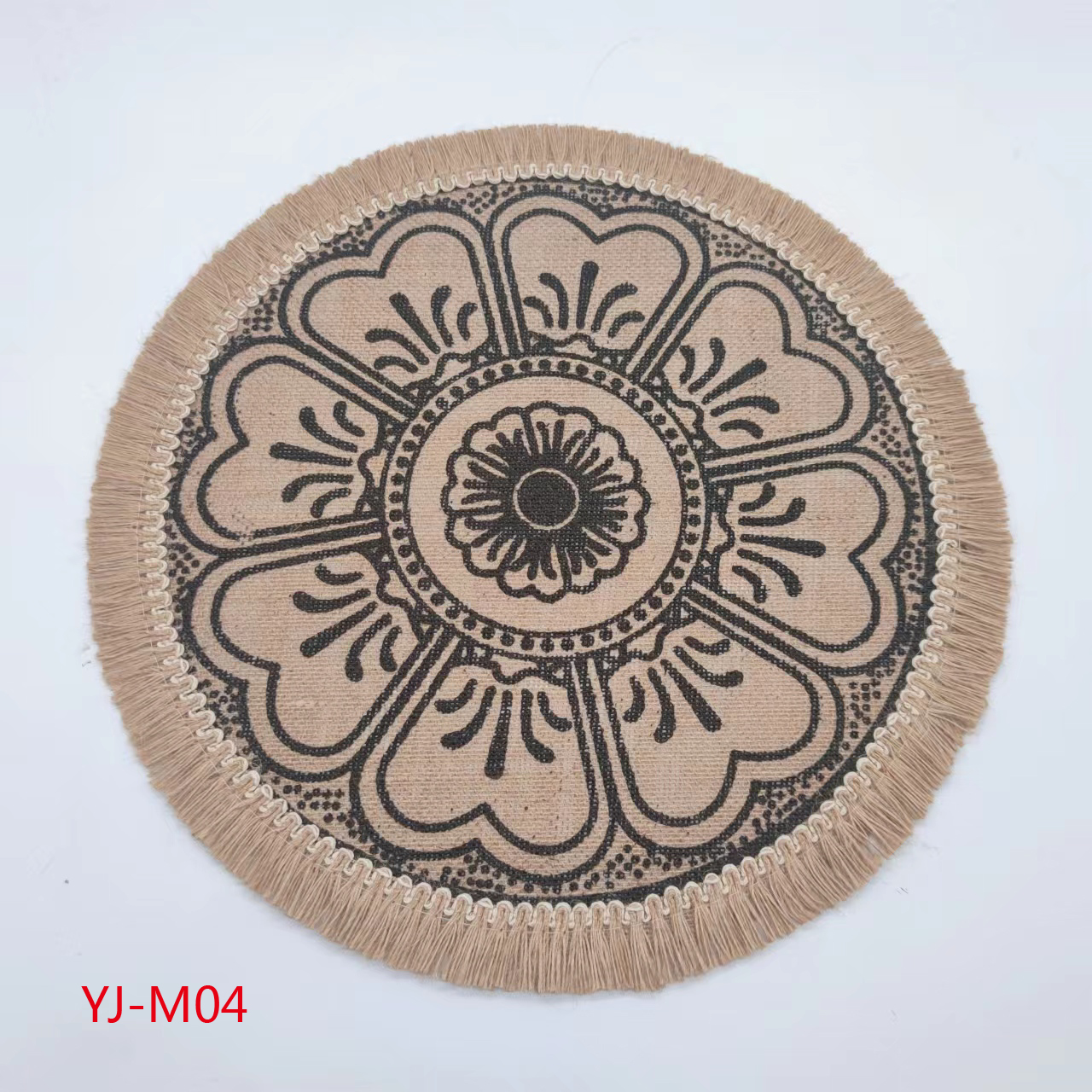 Yijia InS-style Nordic woven coasters, placemats, jute and cotton heat insulation pads, pvc tablecloths for dining tables, waterproof and oil-resistant Western-style placemats, export quality for foreign trade Application Scenario