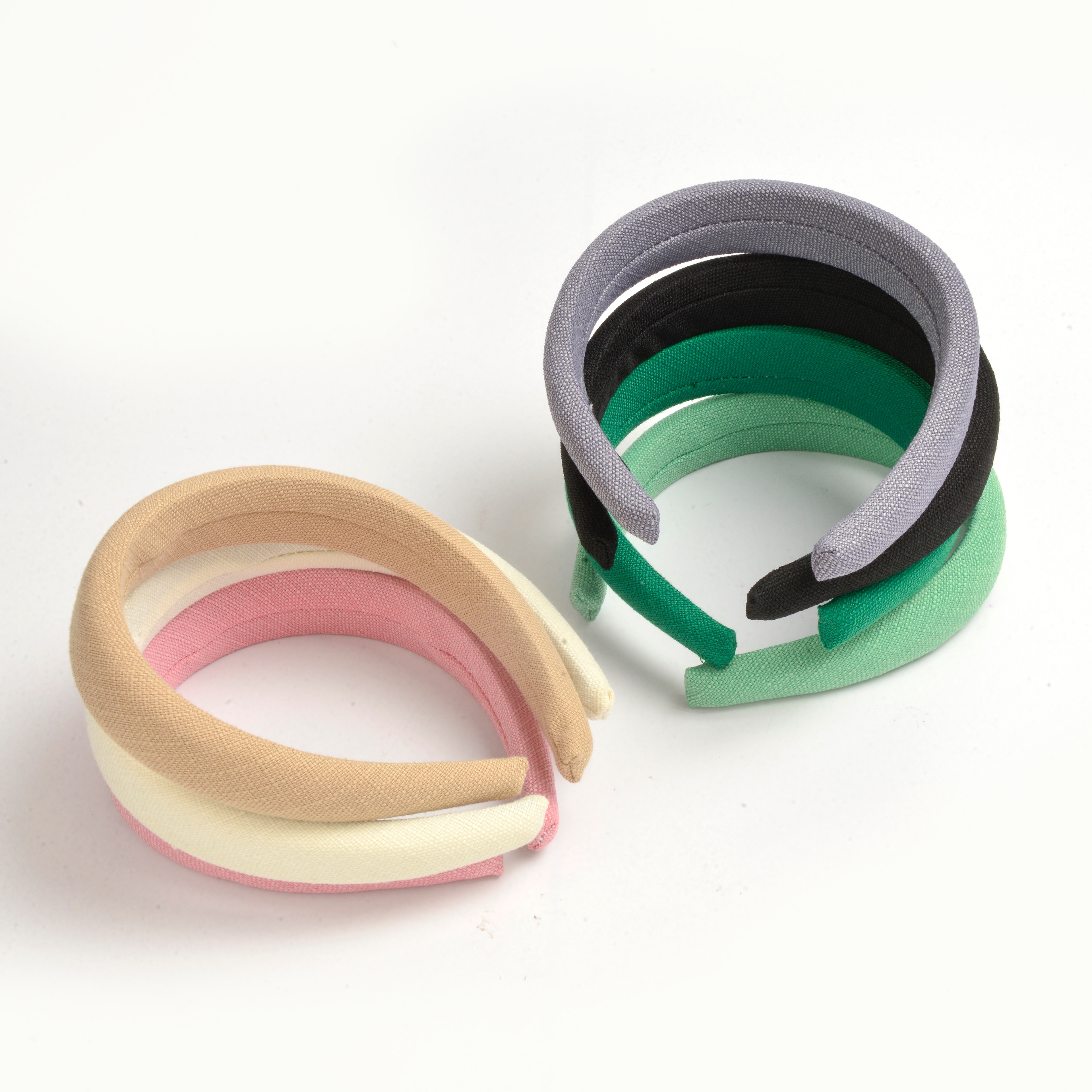 The 2022 new trendy, elegant, simple and retro solid color hair band
