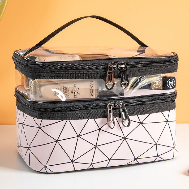 New double-layer cosmetic bag details Picture