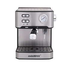 minMAX新款咖啡机6836家用意式蒸煮半自动打奶泡厂家直供咖啡机