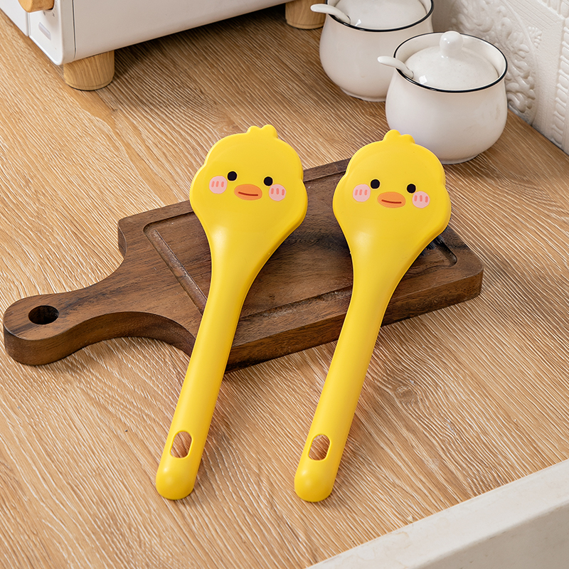 Little Yellow Duck pot wash brush, long-handled kitchen household dishwashing and cleaning ball brush, cup brush, cute duck brush, pot and sink cleaning wonder details Picture