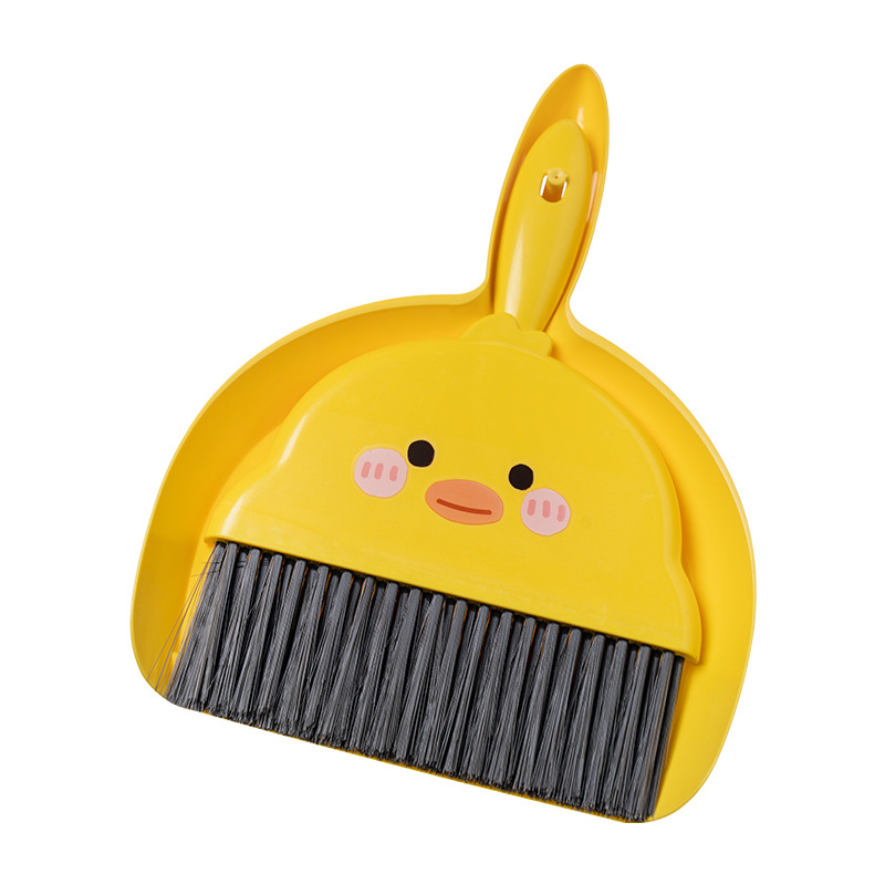 Desktop mini broom set, table sweeping tool, small broom, desk, table, children and primary school students' dustpan combination Item Picture