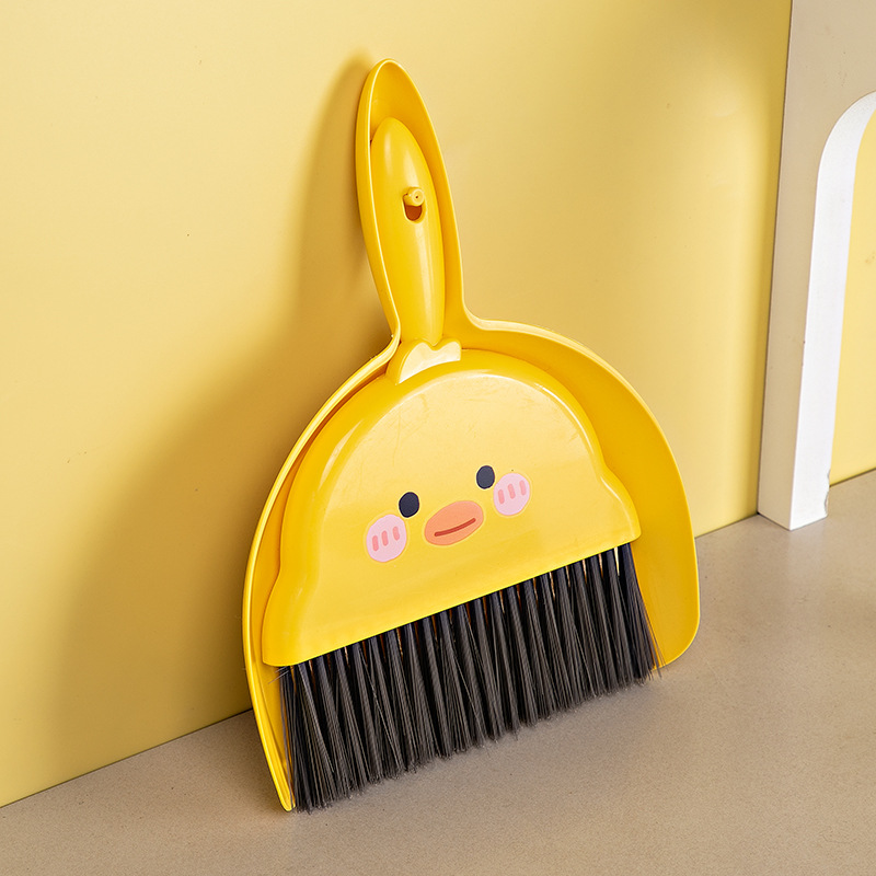 Desktop mini broom set, table sweeping tool, small broom, desk, table, children and primary school students' dustpan combination Specification image