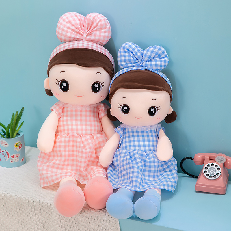 Linda muñeca boneca vestido muñeca niño muñeca regalo peluche details Picture