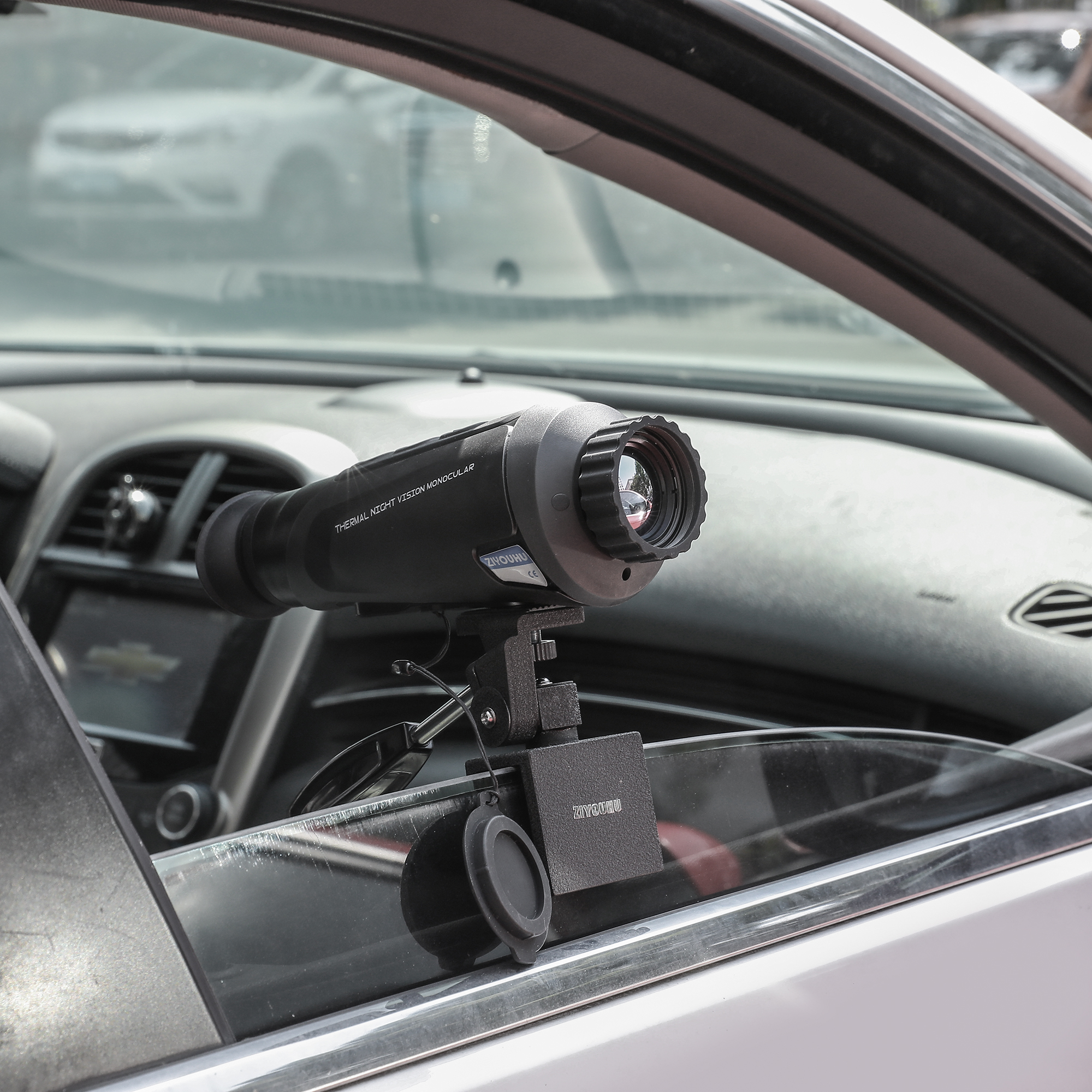 Thermal imaging infrared night vision device stand, telescope accessories, car window clips, pan-tilt stand, car camera stand, handle Specification image