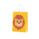批发创意动物卡通手提礼品袋六一儿童节礼物牛皮纸伴手礼品袋