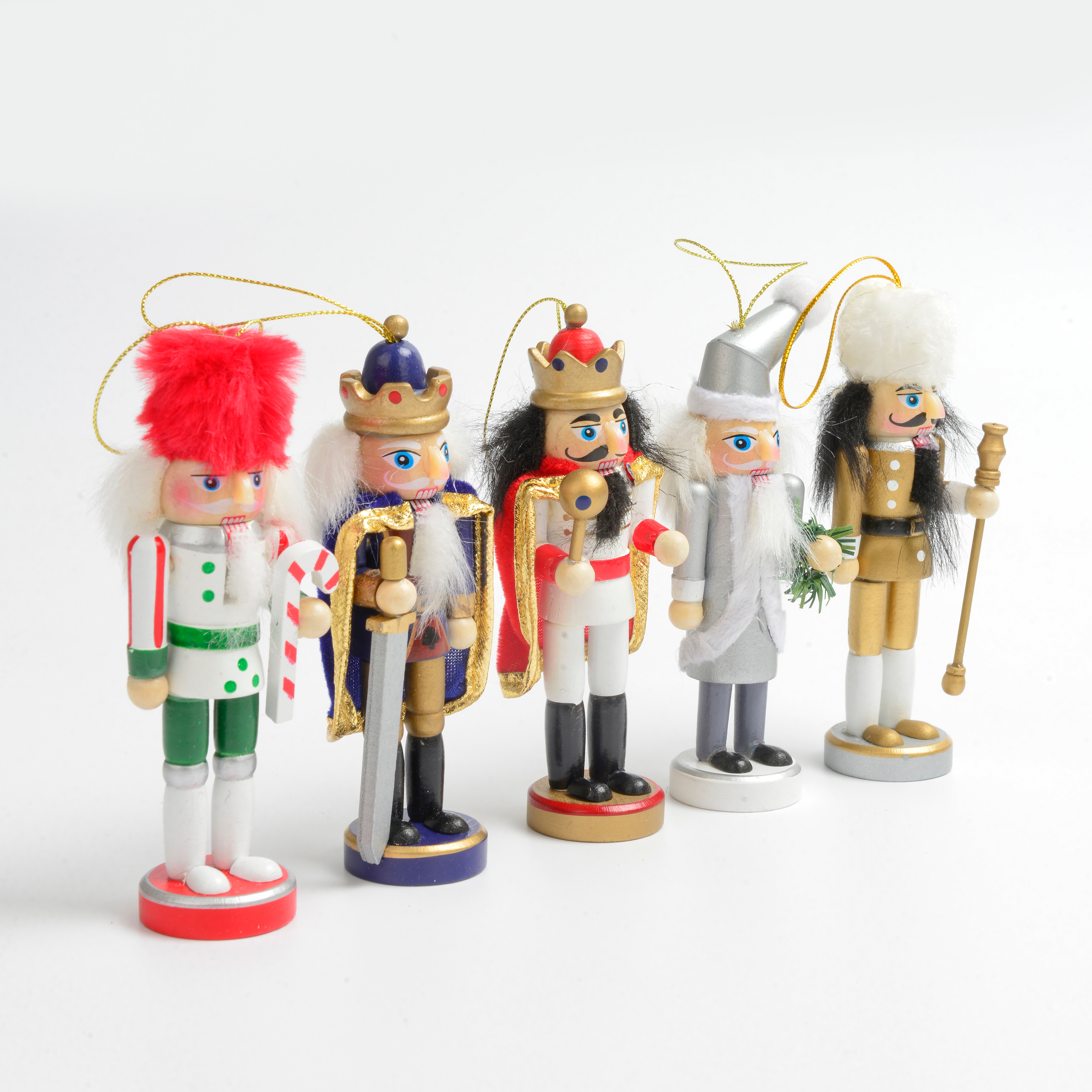 2022 New Craft Nutcracker Ornament and Pendant Set 3 Specification image
