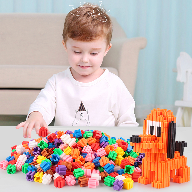 儿童串联散装大号钻石颗粒积木兼容乐高益智力拼装玩具男女孩3岁6详情图3