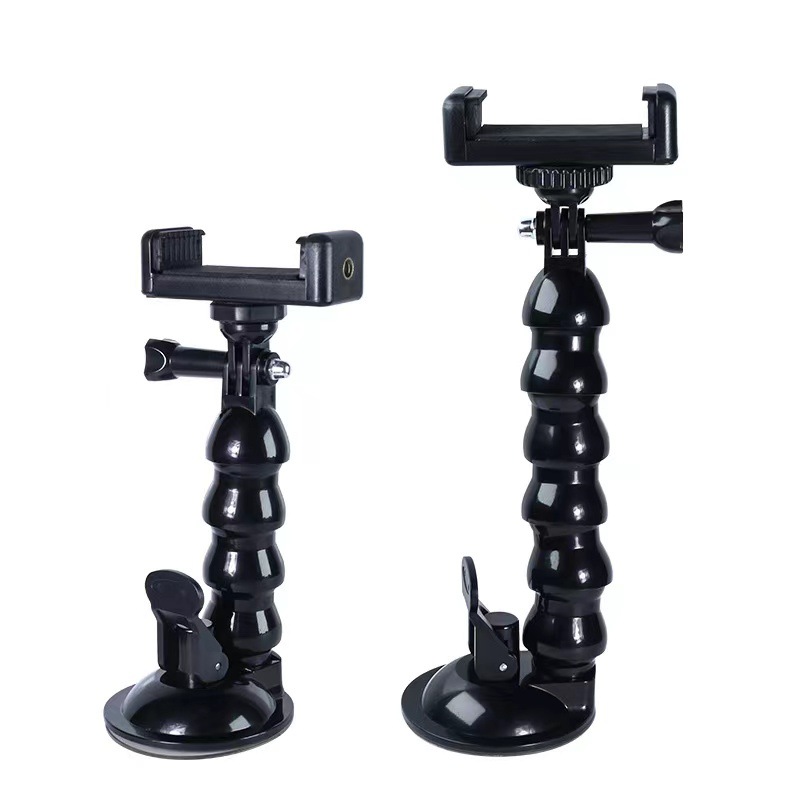 Vehicle-mounted rotatable hoist joint suction cup mobile phone stand