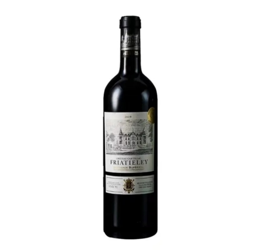 法国卡迪拉克庄园超级波尔多干红葡萄酒750ML 20