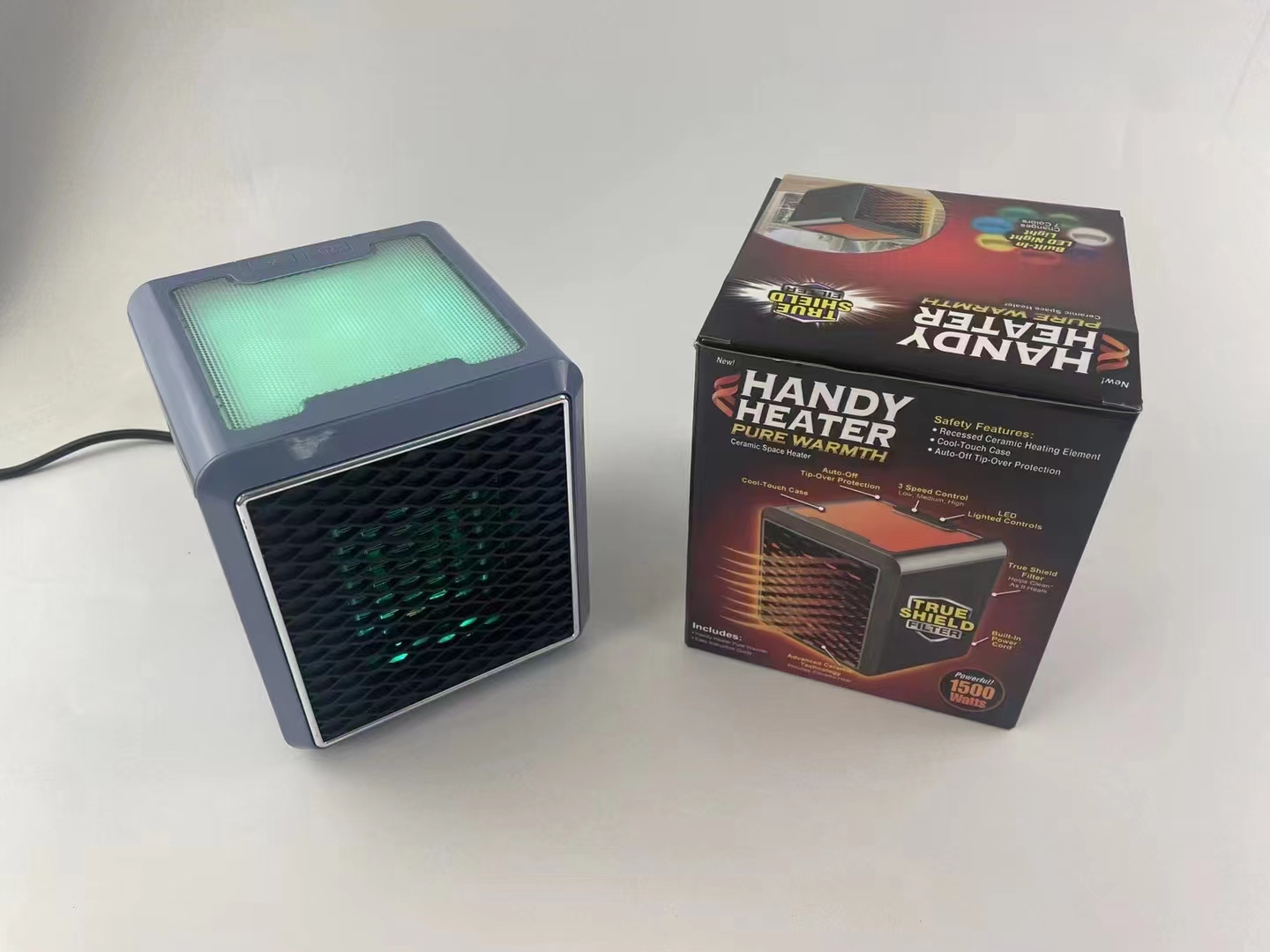 Five-generation seven-color warm air blower