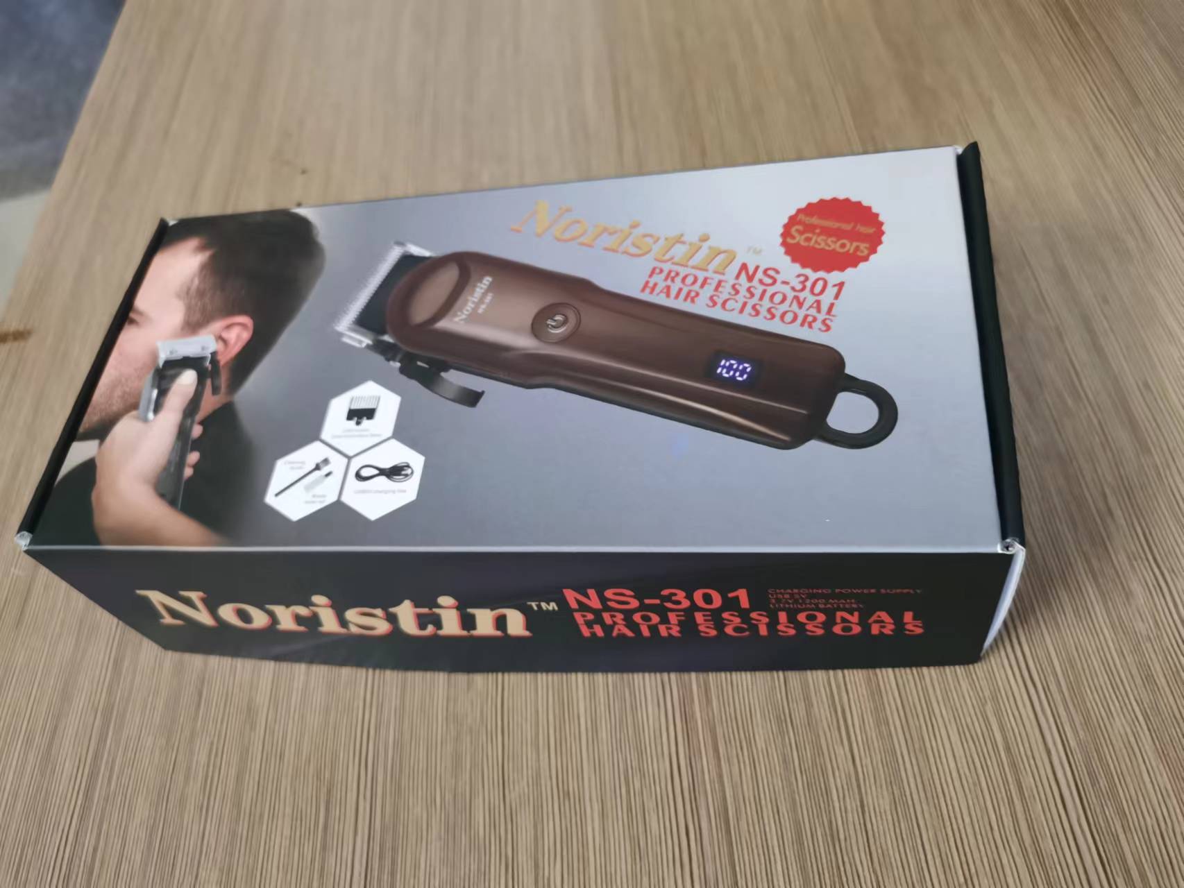 Digital hair clipper, electric hair clipper, hair clipper, hair clipper for hair cutting Specification image