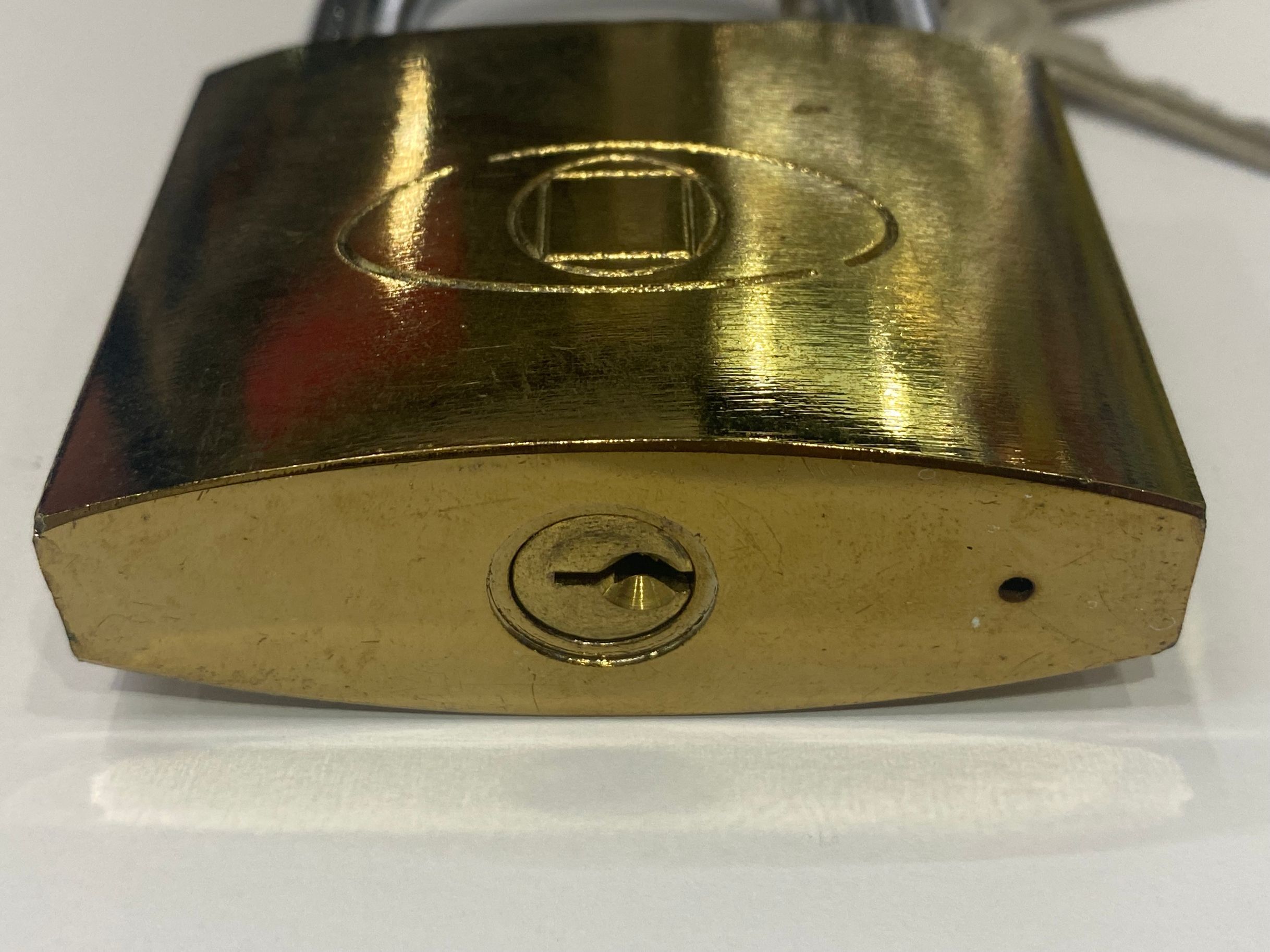 75mm titanium lock imitación latón bloqueo de combinación Specification image