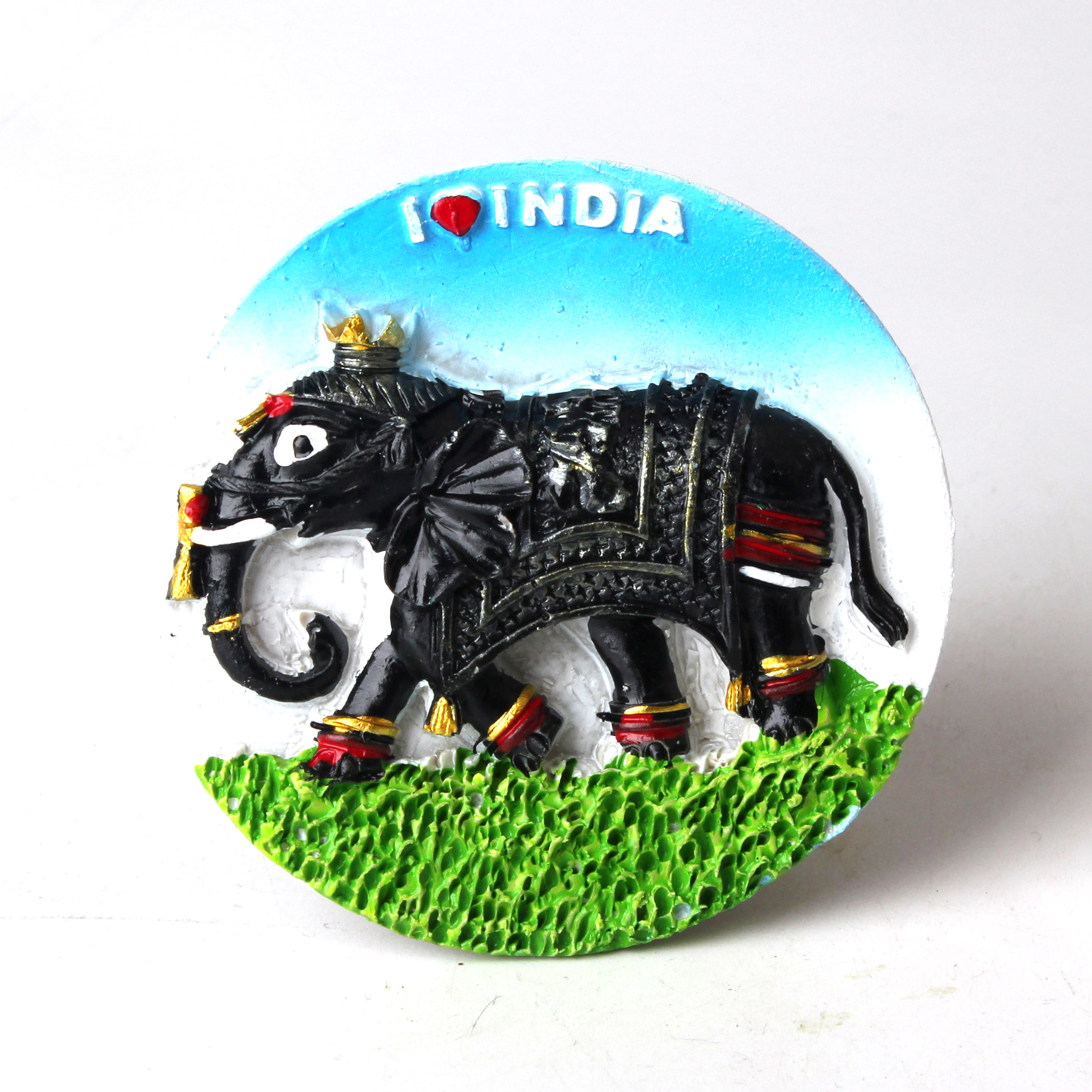 印度冰箱贴/树脂冰箱贴/3D手绘冰箱产品图