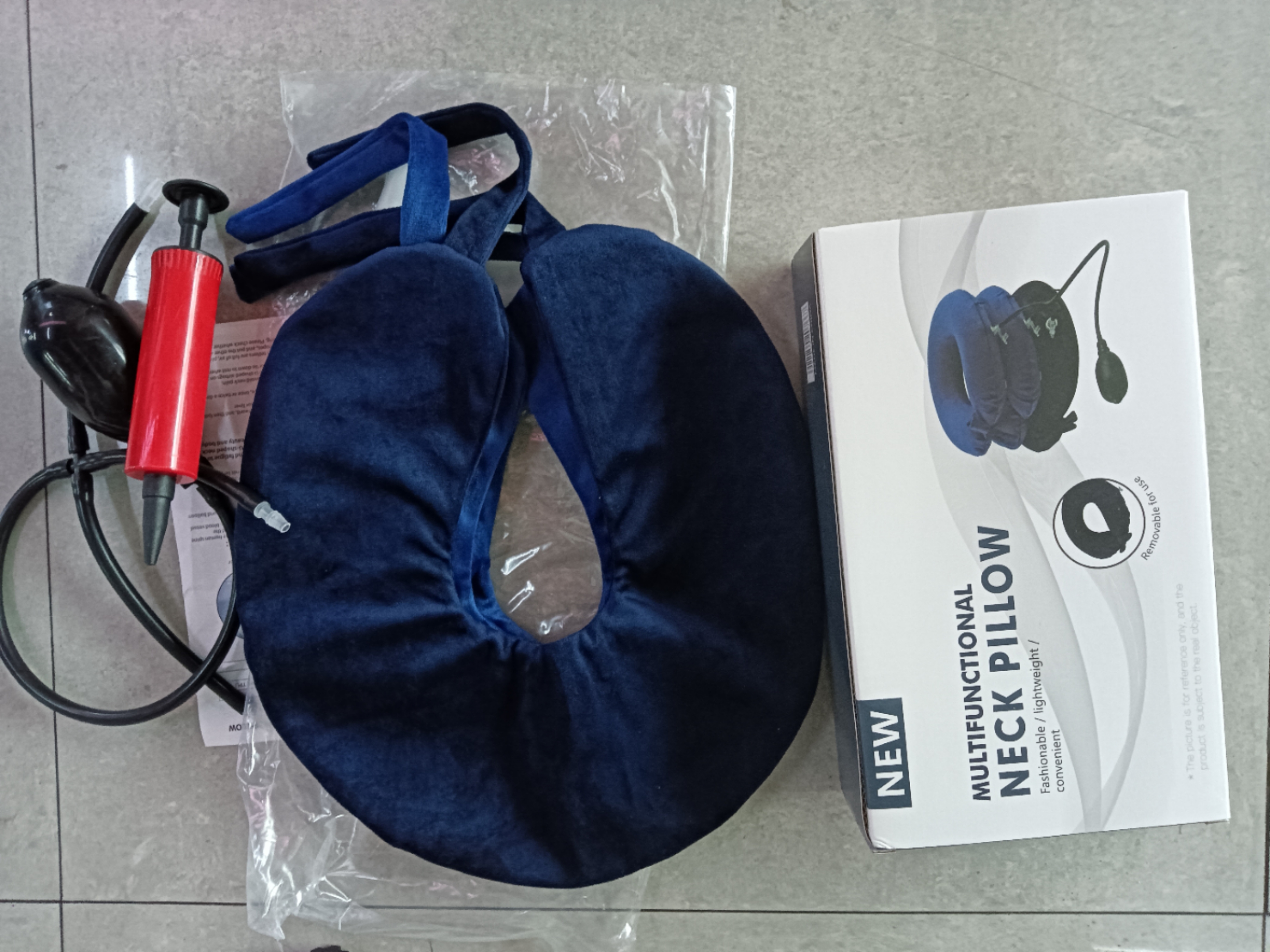 多功能护颈枕 带拉链