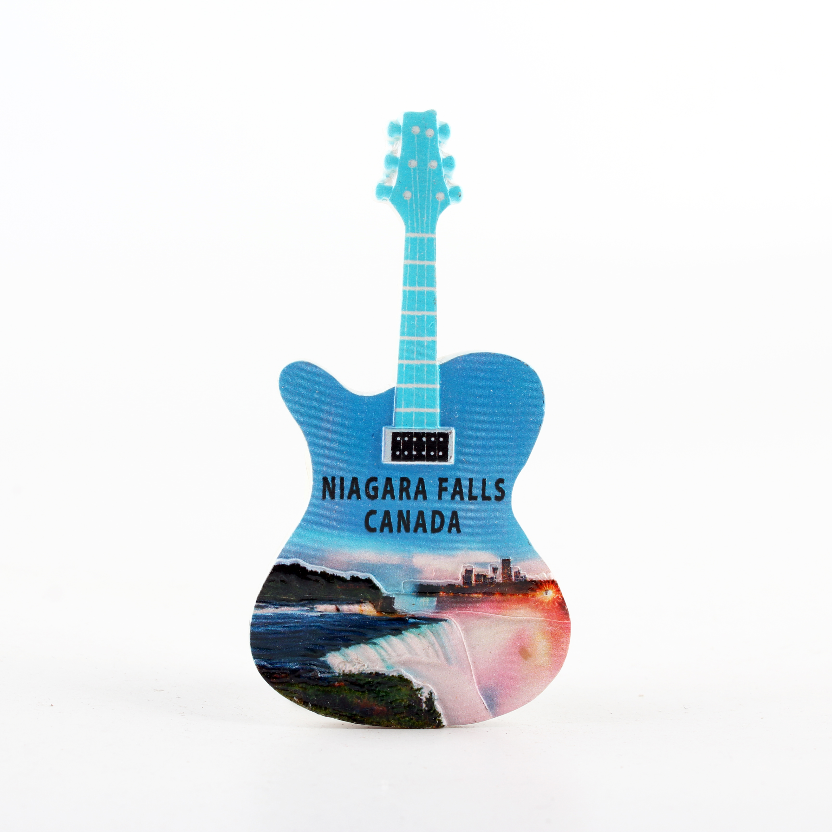 Factory cross-border exclusive supply of Canadian Maple Leaf fridge magnets, guitar resin fridge magnets, national 3d stereoscopic tourist souvenirs customization and wholesale details Picture