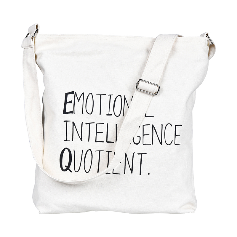 厂家直销全棉斜跨包  帆布袋 单肩包棉布袋 学生背包布包