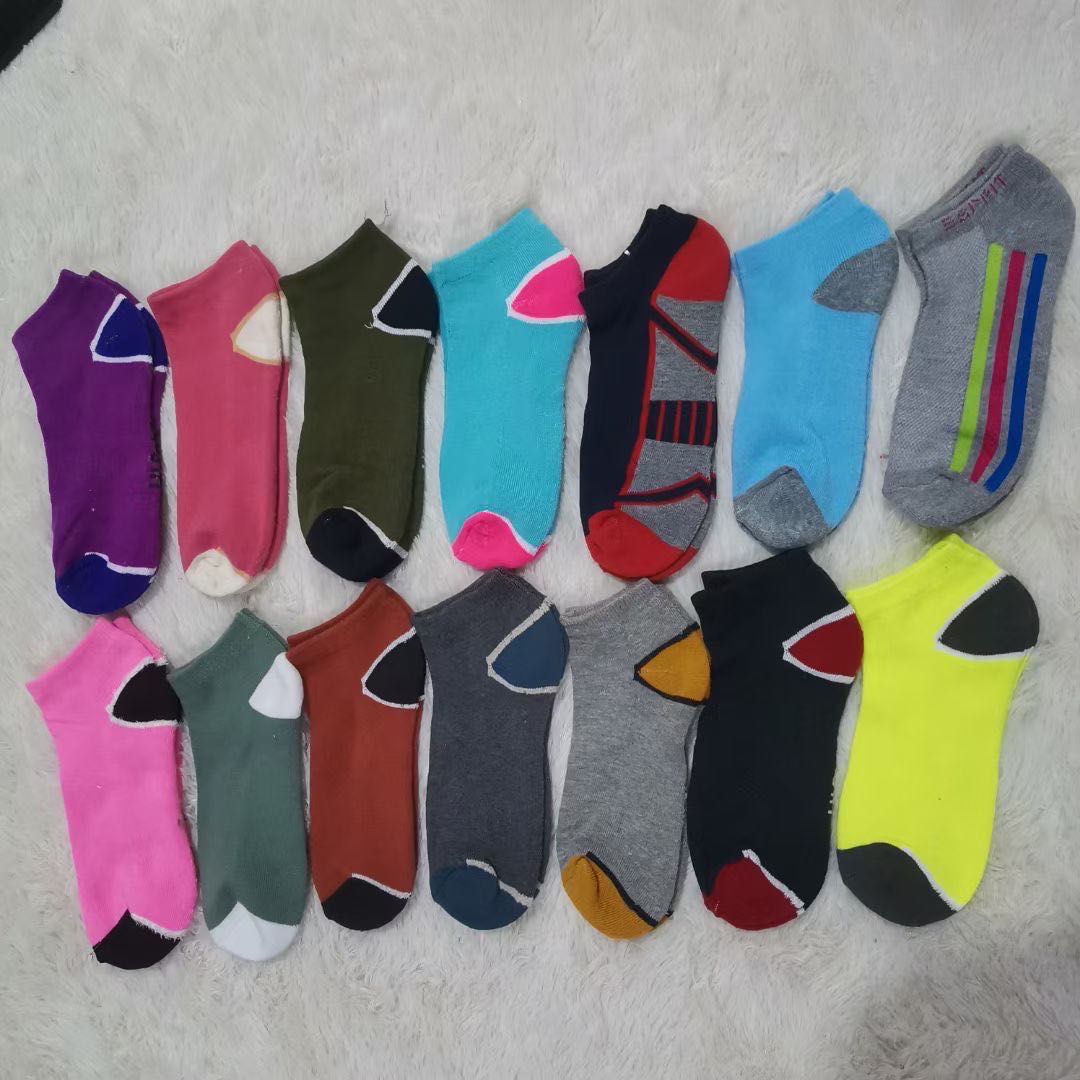 Women's socks, boat socks, short socks, sports socks, basketball socks, special offer socks, polyester-cotton sports socks, men's and women's adult socks, disposable boat socks, factory direct sales, best-selling boat socks, fashionable cotton socks, half-loop boat socks, short socks, sports socks, basketball socks 1