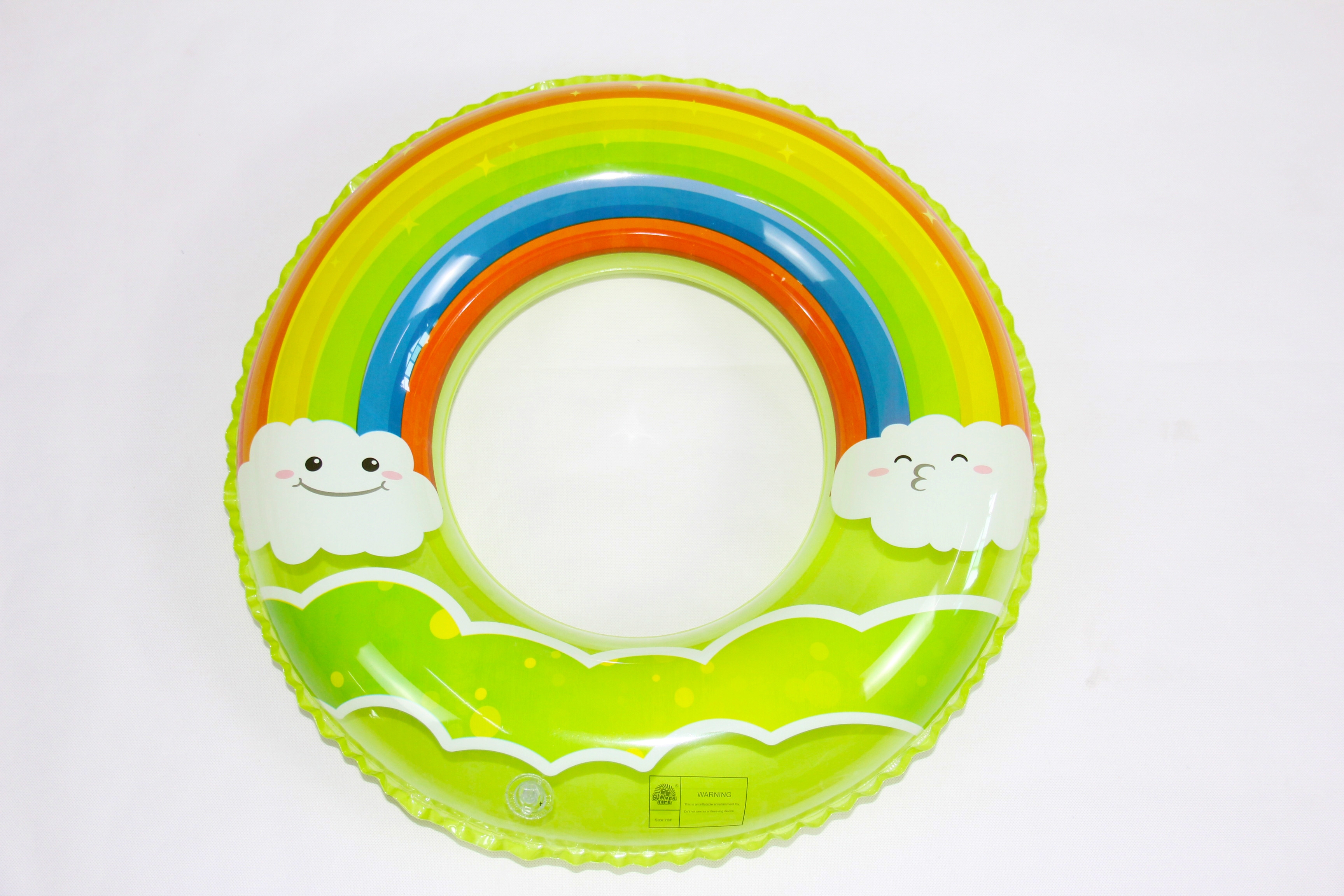 Hongyu's new Rainbow Cloud Children's Cartoon Swimming Ring 1 details Picture