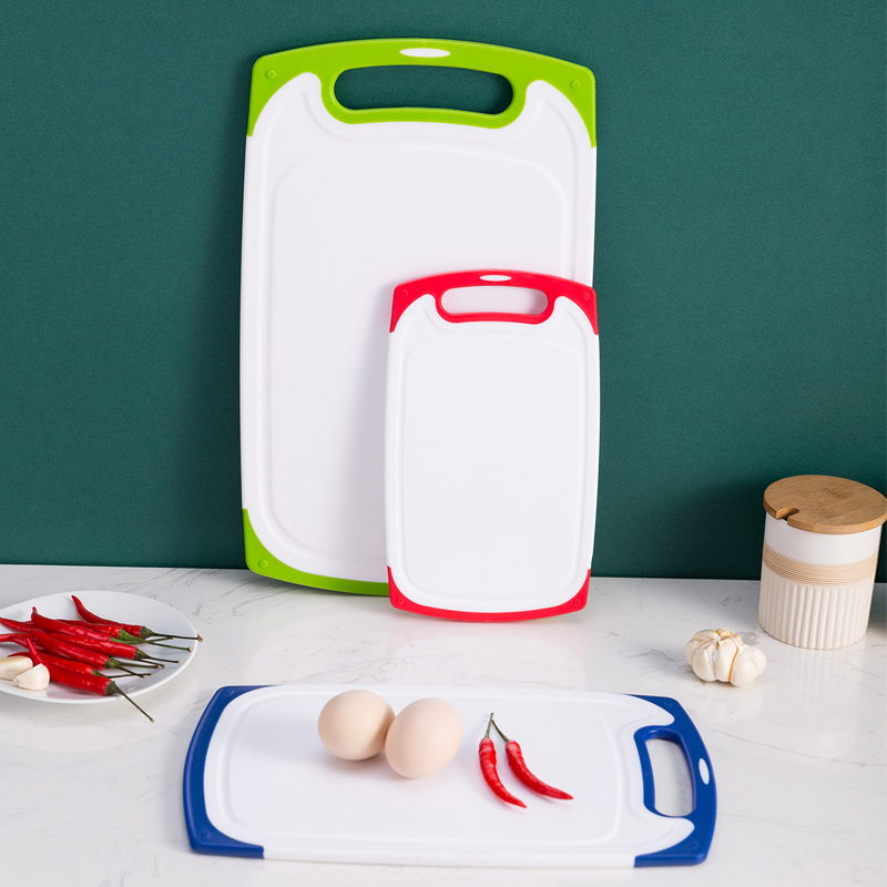 防滑塑料菜板 厨房家用切菜板 水果案板 塑料砧板图