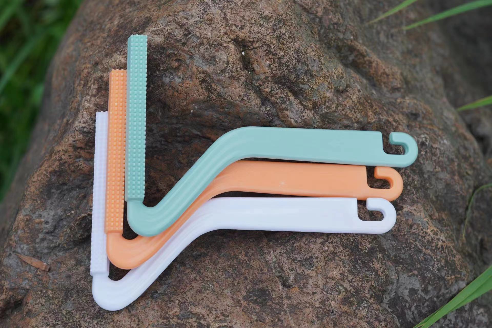 Plastic razor, portable razor, small razor details Picture