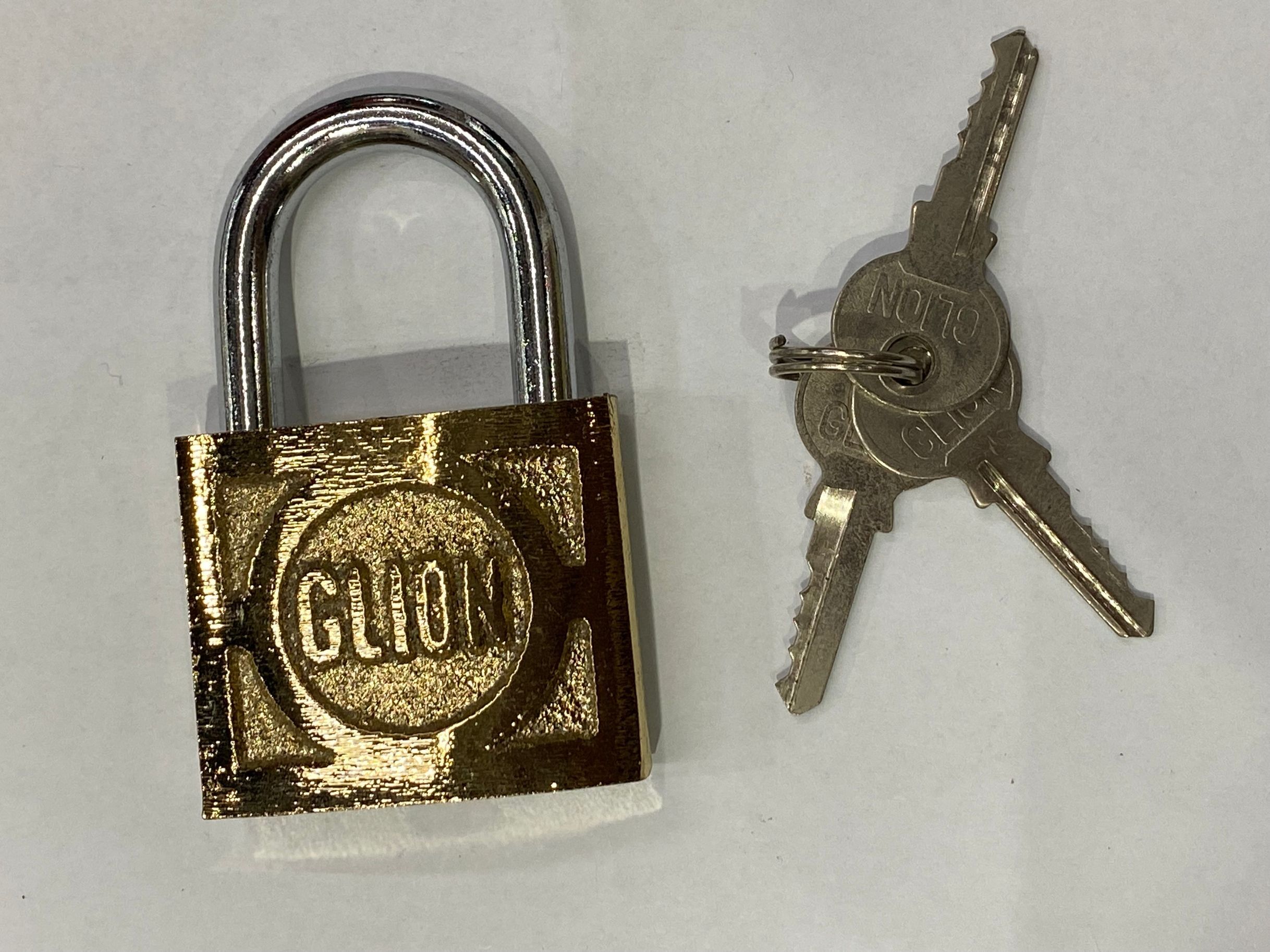 [Fangyuan Lock Industry] Cast iron titanium gold lock casing lock Item Picture