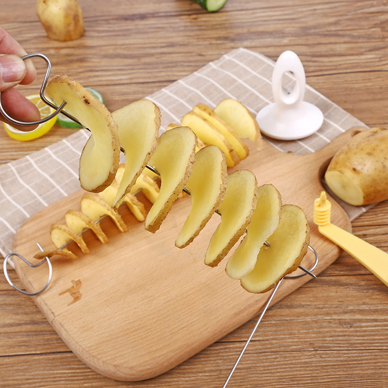 Cyclone potato slicer