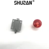 Shuzan high-quality brand 304 dust-proof plug cylinder, ABS self-spring plug, furniture plastic spring with medium, non-medium plug lock, thickened version X123 003 details Picture